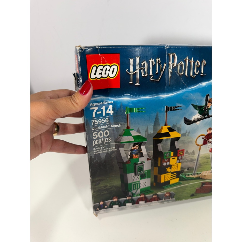 LEGO Harry Potter Quidditch Match 75956 Building Kit w Minifigures 99% complete - Picture 10 of 12